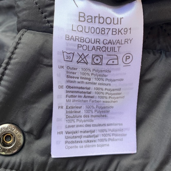 Barbour Calvary Polarquilt Jacket - Picture 7 of 15